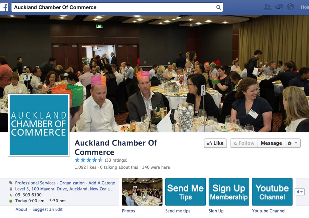 Social Media Stategy Campaign Auckland Chamber