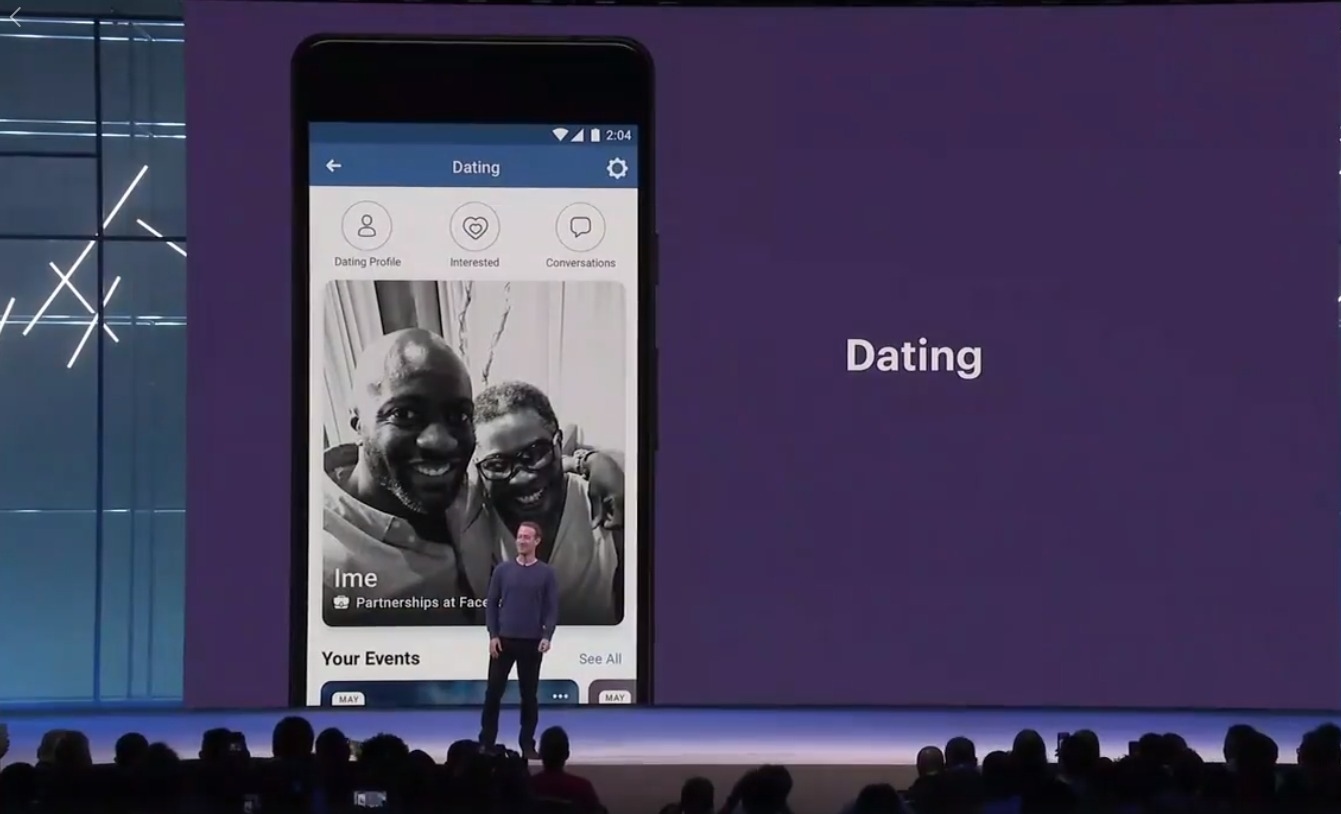 facebook dating app not showing up