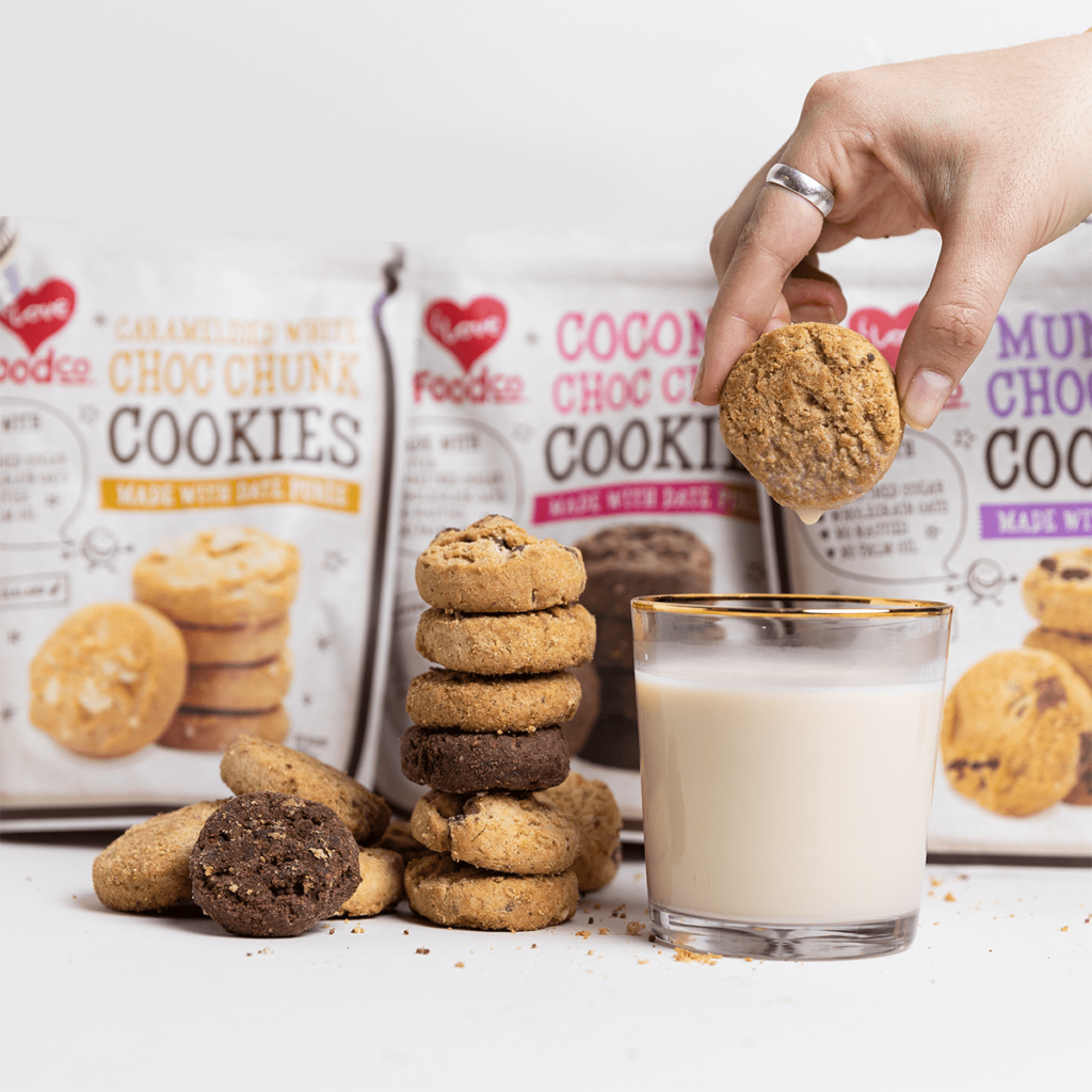 i love food cookies photoshoot